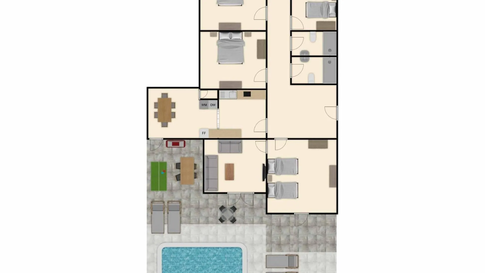 Villa Palina Puerto del Carmen  Hiszpania